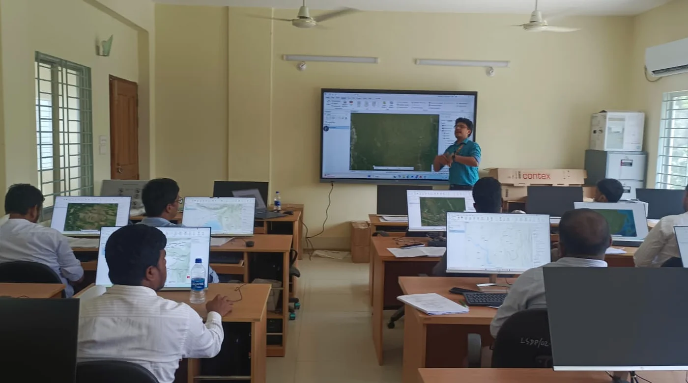 ArcGIS practical teaching session