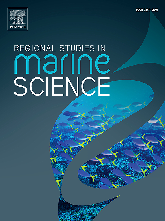 Regional Studies in Marine Science journal cover