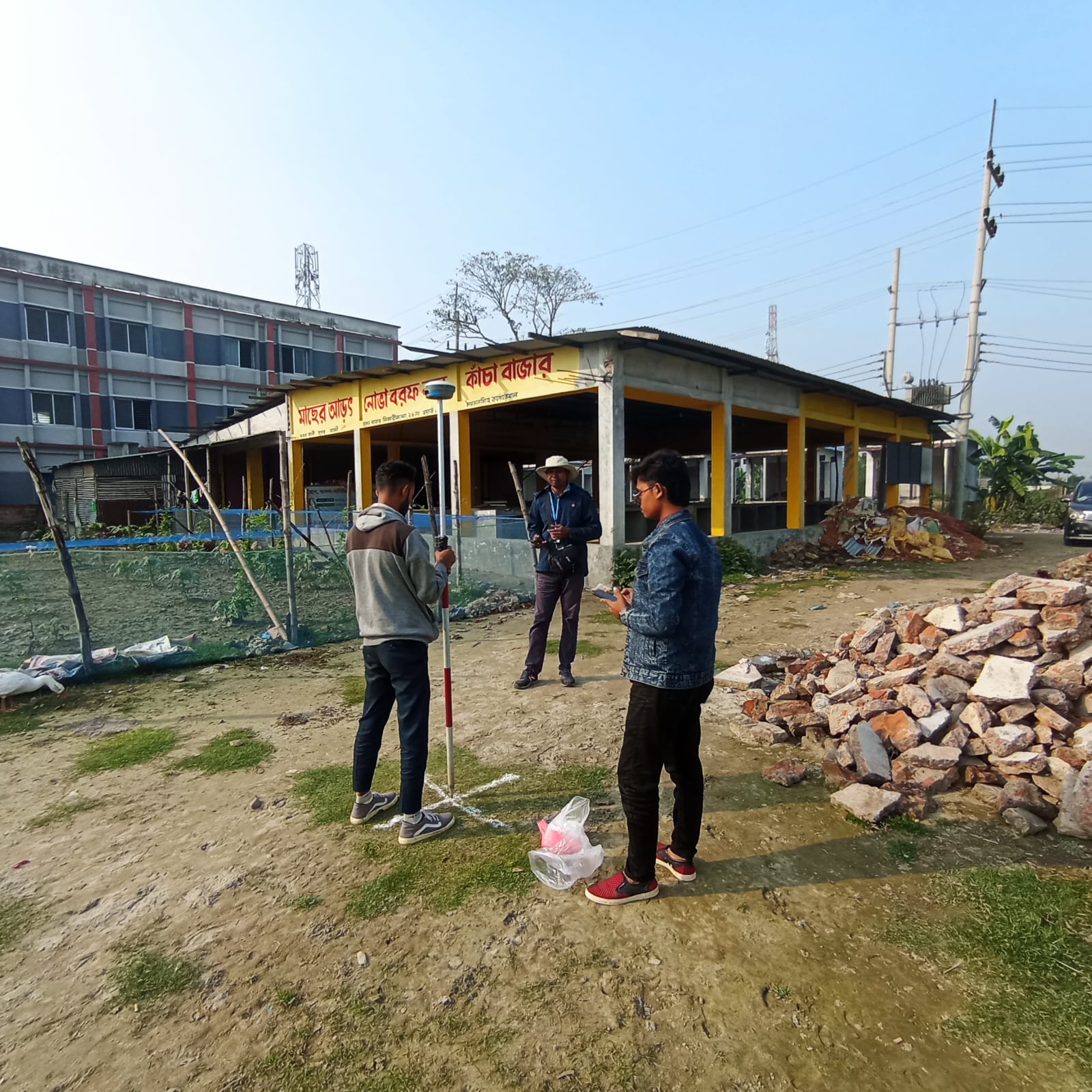RTK field instruction and participant guidance in an operational survey setting