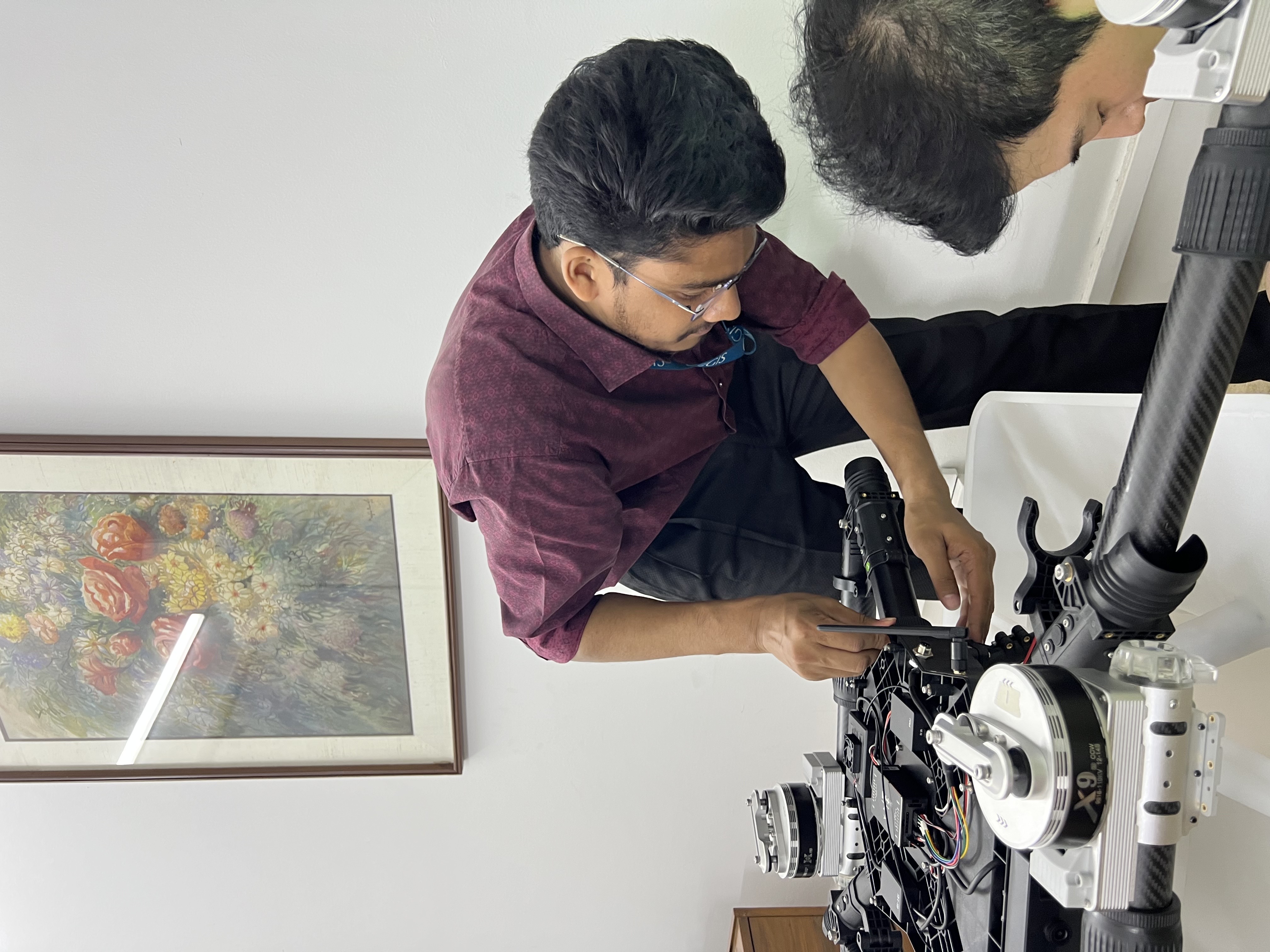 UAV equipment calibration and platform inspection